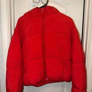 Forever 21 Vibrant Red Jacket